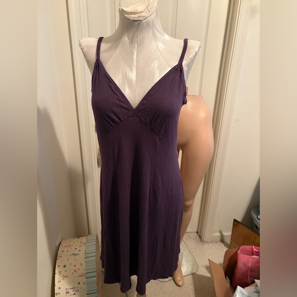 Hanro Purple Garment nightgown M “ plum crazy”